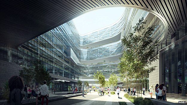 Render of what Samsung's US headquarters in San Jose will look like