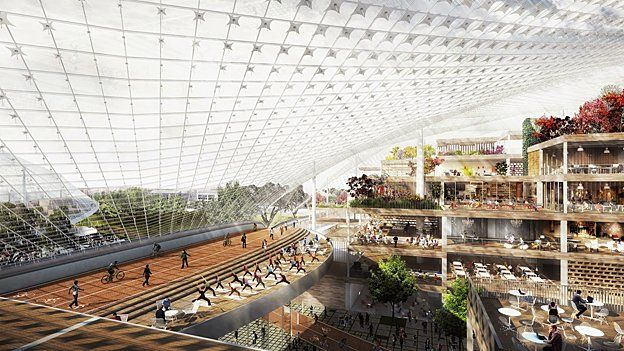 An architect's view of what the new Googleplex will look like