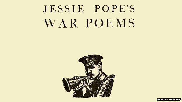 Front page of Jessie Pope's War Poems