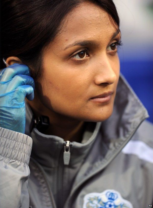 Sangi Patel during her time working at QPR