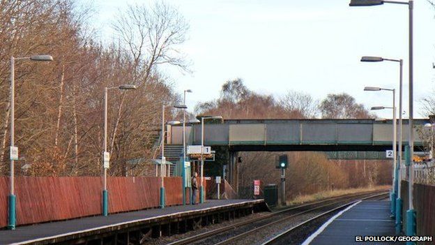 Shotton Low Level Railway Station