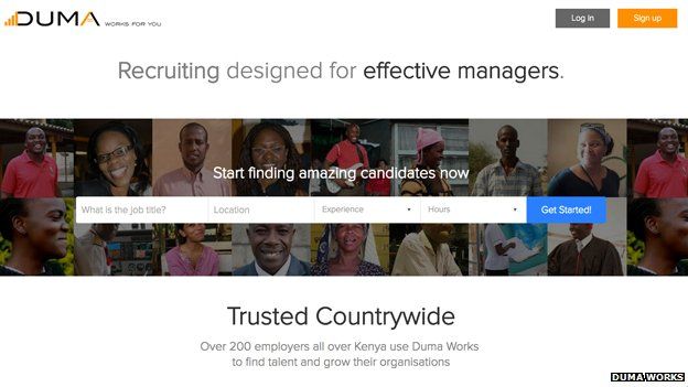 Duma Works uses software to match employers and employees