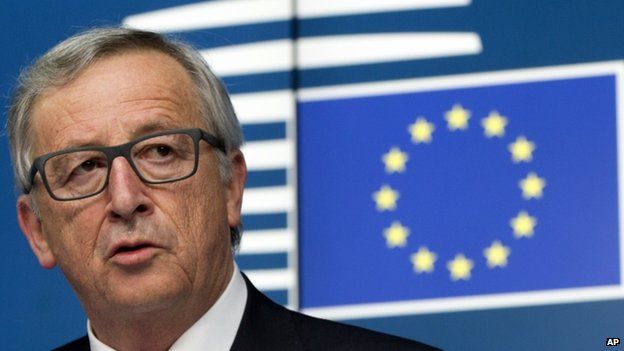EU Commission President Jean Claude Juncker. 23 April 2015