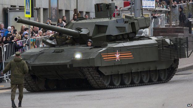 Russian Armata T-14 tank