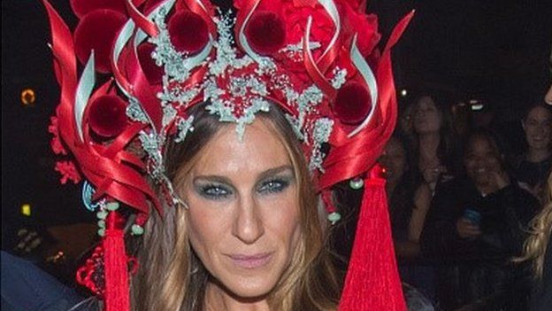 NEW YORK, NY - MAY 04: Actress Sarah Jessica Parker attends the 'China: Through The Looking Glass' Costume Institute Benefit Gala After Party at The Standard Hotel on May 4, 2015 in New York City