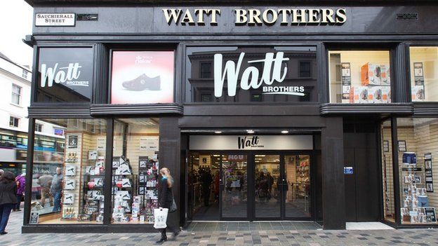 Watt Brothers store in Glasgow