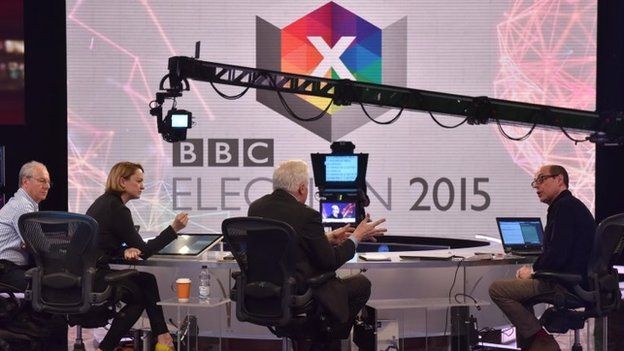 BBC election night set
