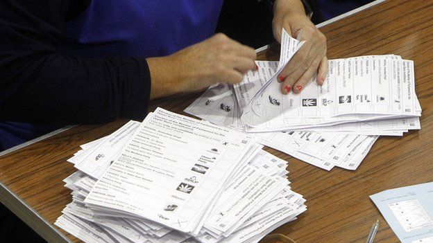 Counting is under way in Northern Ireland