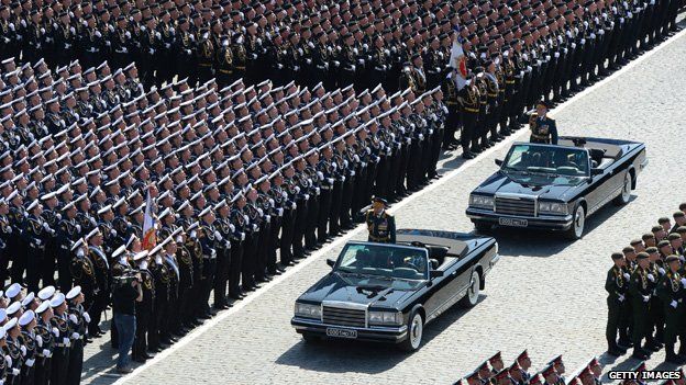 In pictures: Russian WW2 Victory Day parade in Moscow - BBC News