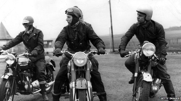 Motorcyclists 1960