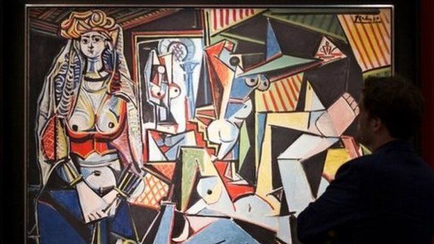 Picasso painting The Women of Algiers