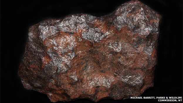 A piece of Henbury Meteorite