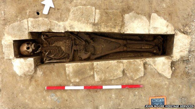 Oxford Archaeologists Find 92 Skeletons At Medieval Church Site - BBC News