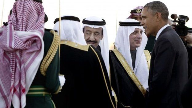 Obama met King Salman in Riyadh in January