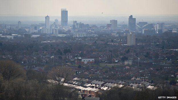 Manchester skyline