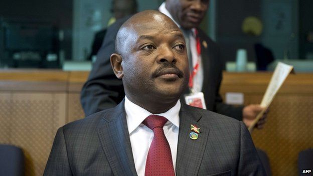 Pierre Nkurunziza, file pic