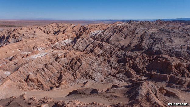 View of the Atacama desert