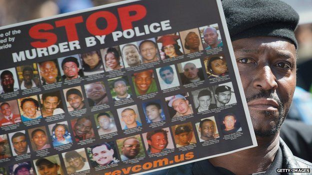 Why Do US Police Keep Killing Unarmed Black Men BBC News    83001254 Uspolice Getty473176900 