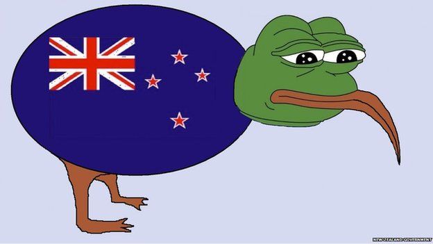 Entry for new New Zealand flag - Te Pepe, by David Astil from Waikato