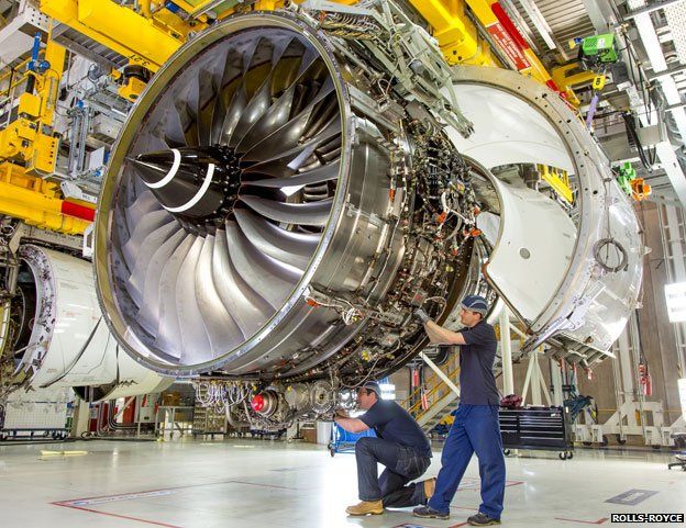 Rolls-Royce Trent XWB-97 engine