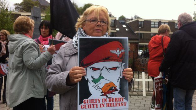 Derry protest