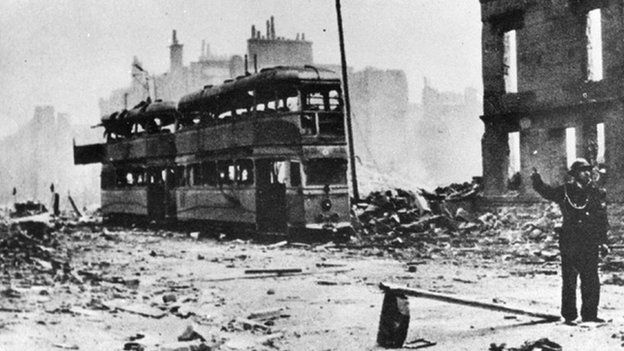 Clydebank in the blitz