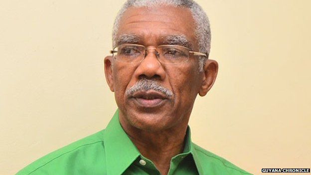 President David Granger of Guyana