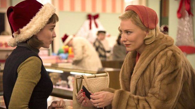 Rooney Mara and Cate Blanchett in Carol