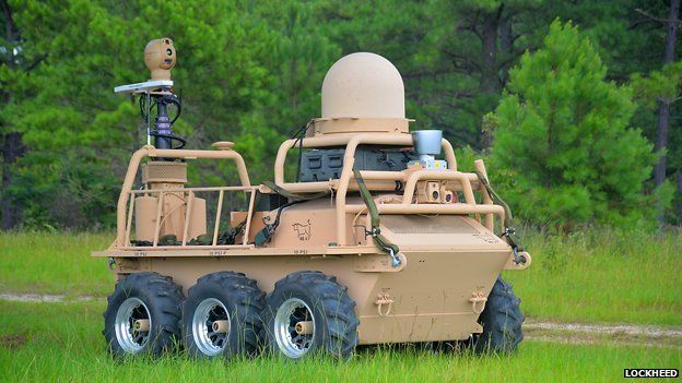 This military vehicle, the SMSS can track a single soldier, transport supplies over rough terrain and carry out casualty evacuations