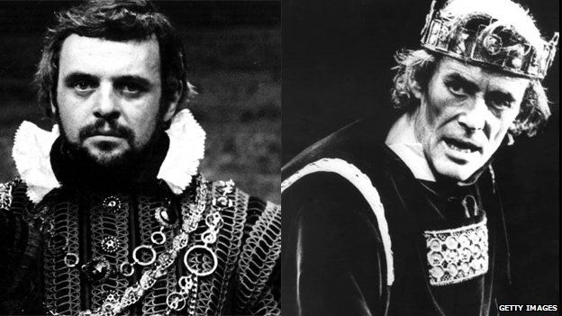 Anthony Hopkins and Peter O'Toole as Macbeth