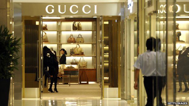 Gucci shop in China