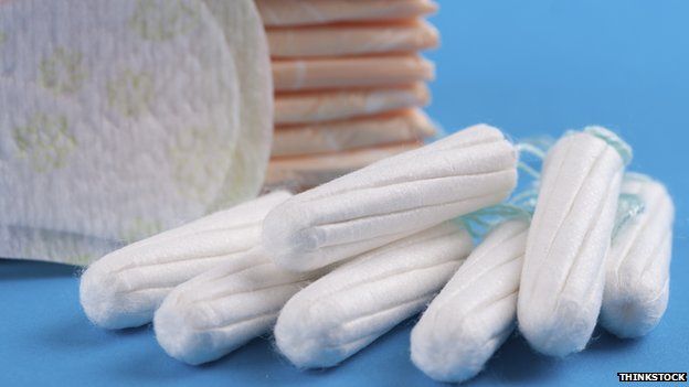 Generic picture of sanitary towels and tampons