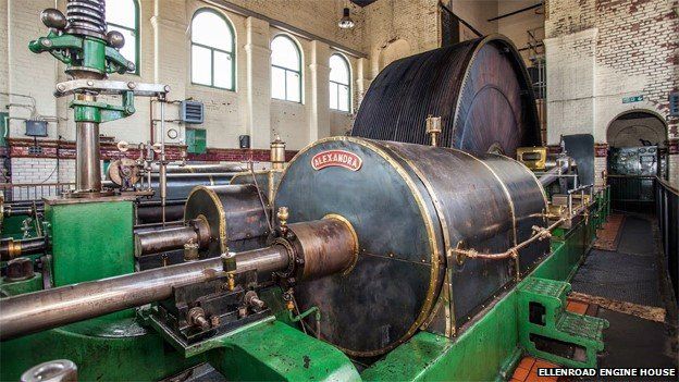 Alexandra - one of the steam mill engines