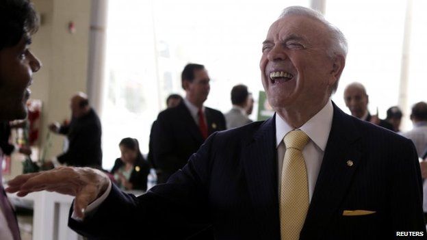 Brazilian Football Confederation (CBF) President Jose Maria Marin is pictured during the CONMEBOL ordinary congress in Luque on 4 March, 2015