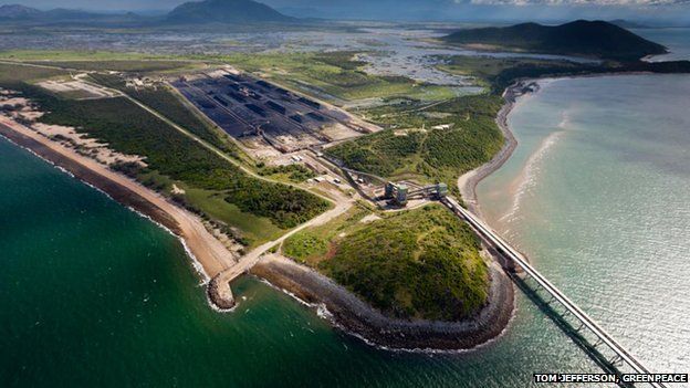 Abbot Point on the Queensland coast