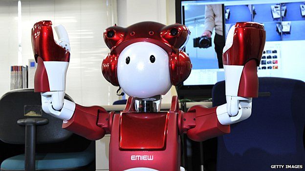 Office robot in Japan