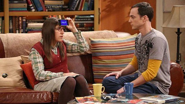 Scene from The Big Bang Theory, series eight