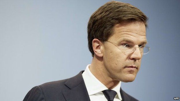 Dutch Prime Minister Mark Rutte 24 April 2015