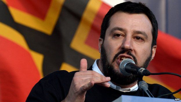 Northern League leader Matteo Salvini