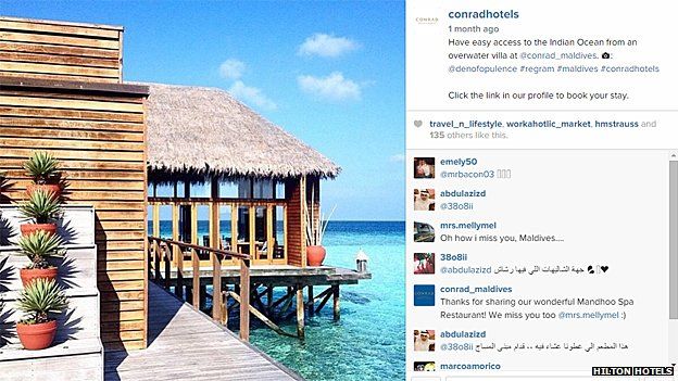 Conrad Hotels Instagram