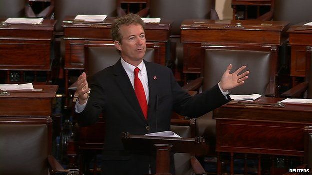 Senator Rand Paul spoke on the Senate floor to prevent the bill's passage