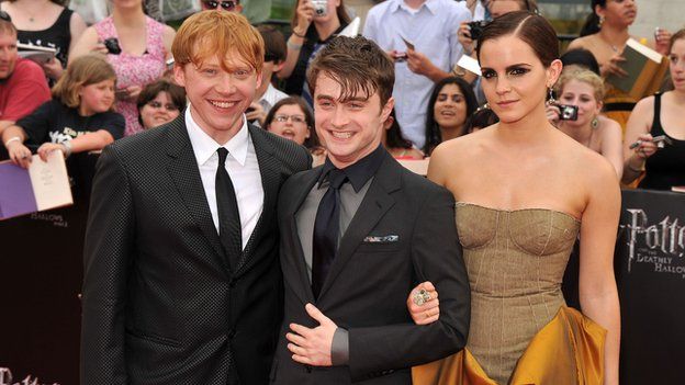The stars of the Harry Potter films