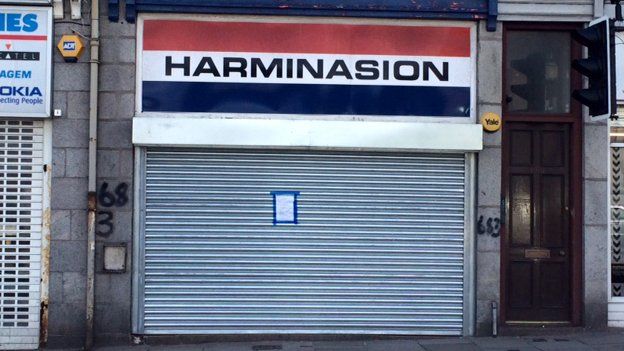 Aberdeen legal high shop Harminasion is closed down BBC News