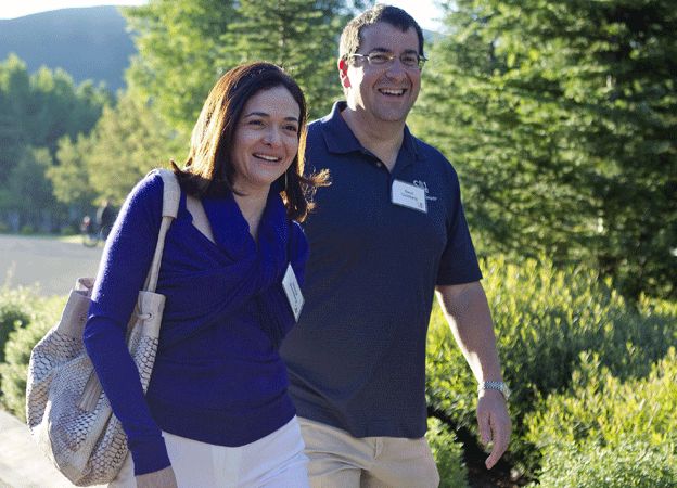 Sheryl Sandberg and Dave Goldberg