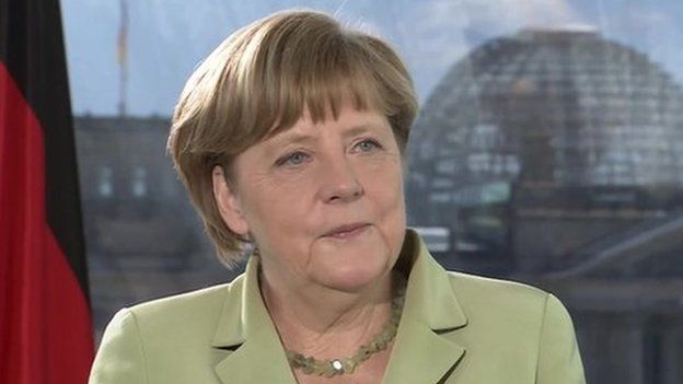 German Chancellor Angela Merkel (4 June)