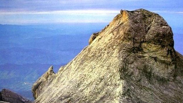 One of the peaks on Mount Kinabalu, Borneo