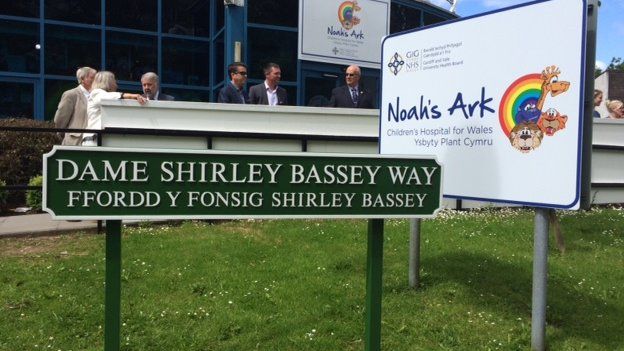 Dame Shirley Bassey sign