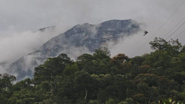 Mount Kinabulu in Malaysia