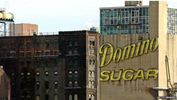 Domino sugar in Brooklyn