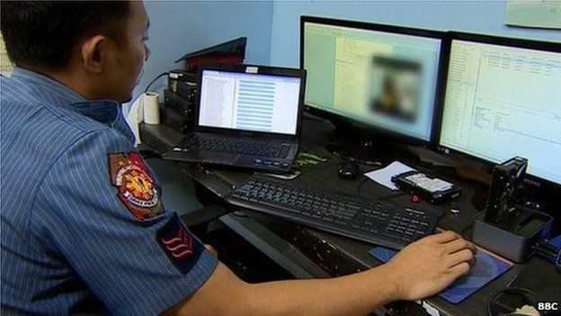 Police find sextortion material on hard drive